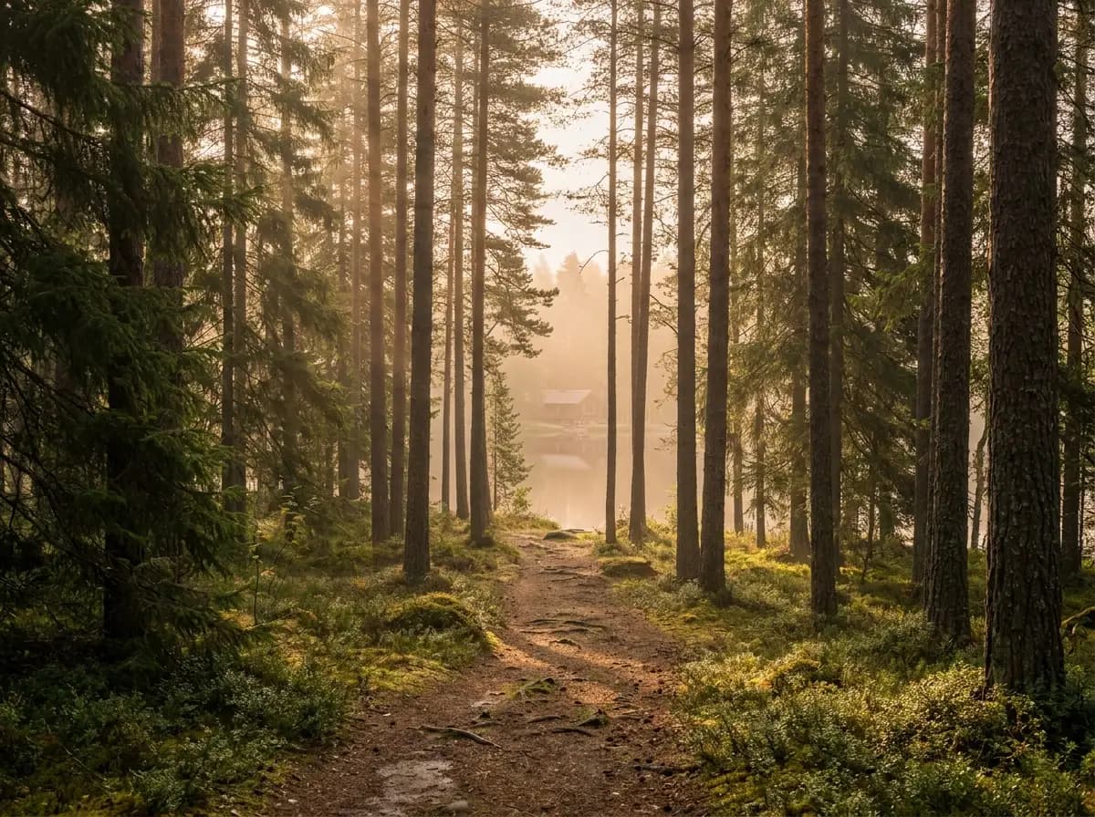 Vandringsleder från dörren